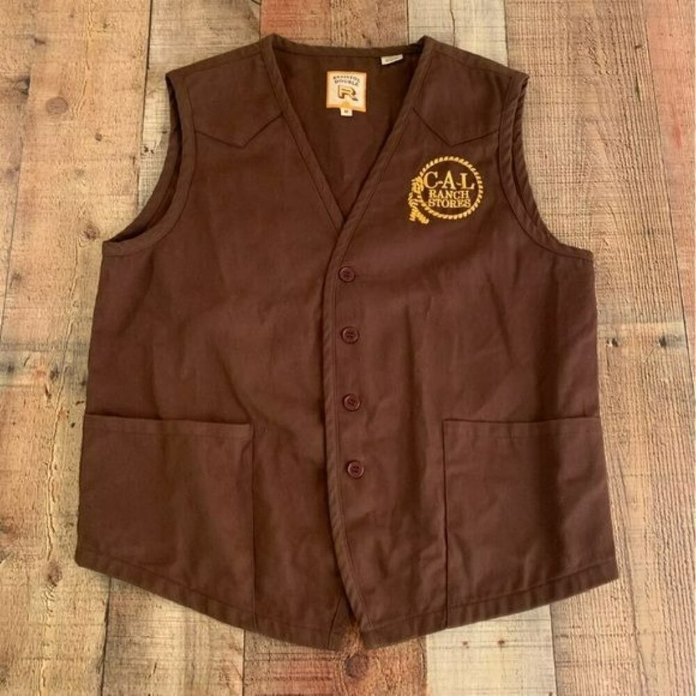 cal ranch stores resistol double R vest size medium